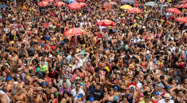 Bloco de Carnaval no Rio de Janeiro