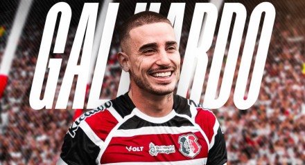 Imagem do anúncio de Thiago Galhardo no Santa Cruz