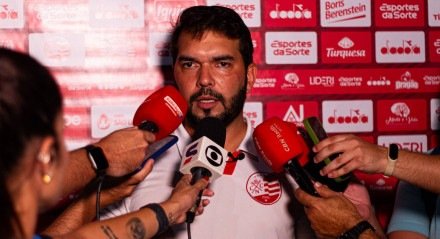 André Caldas, auxiliar do técnico Marquinhos Santos no Náutico