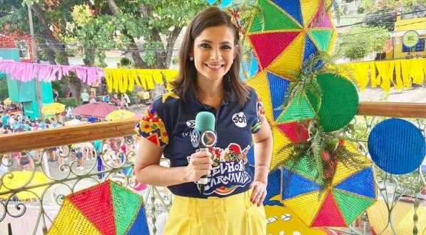 Anne Barreto comandará o Meio Dia diretamente do foco da folia, desta vez no Centro do Recife