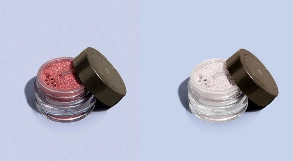 Glitter Solto para Olhos Roselitter e Brancolitter