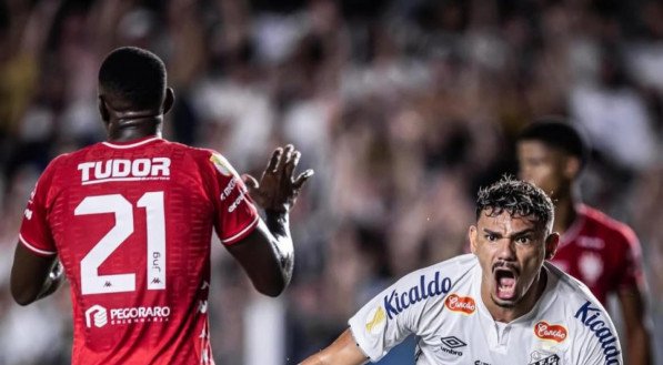 Em partida tranquila, Guilherme, Tiquinho e Thaciano sacramentaram a vitória santista 