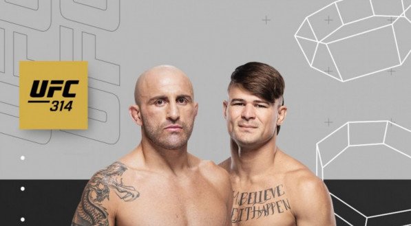 O UFC 314 já tem data (12 de abril), local (Miami) e luta principal definidos e anunciados por Dana White nesta quarta-feira (19)