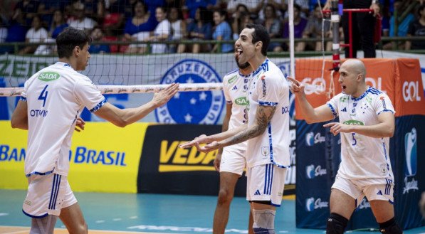 Sada Cruzeiro vai encarar o Vôlei Renata em Belém neste sábado (22) em partida válida pela 7ª rodada do returno da Superliga masculina de vôlei