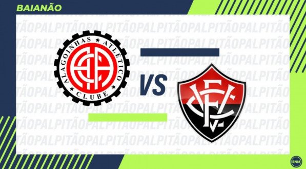 Vitória e Atlético-BA se enfrentam nesta sábado (22), pela última rodada da primeira fase do Campeonato Baiano.