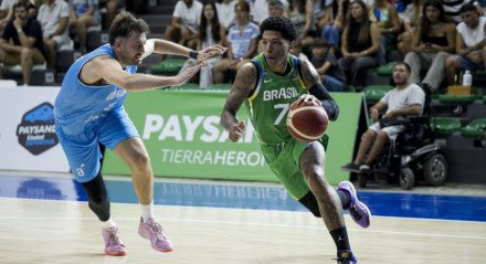 Brasil vence o Uruguai e mantém invencibilidade nas Eliminatórias da AmeriCup