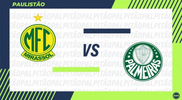 Mirassol e Palmeiras se enfrentam em jogo válido pela 12° rodada do Campeonato Paulista 2025