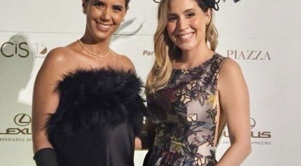 Bruna Emery e Fernanda Tinoco, brilho no Baile da CiS