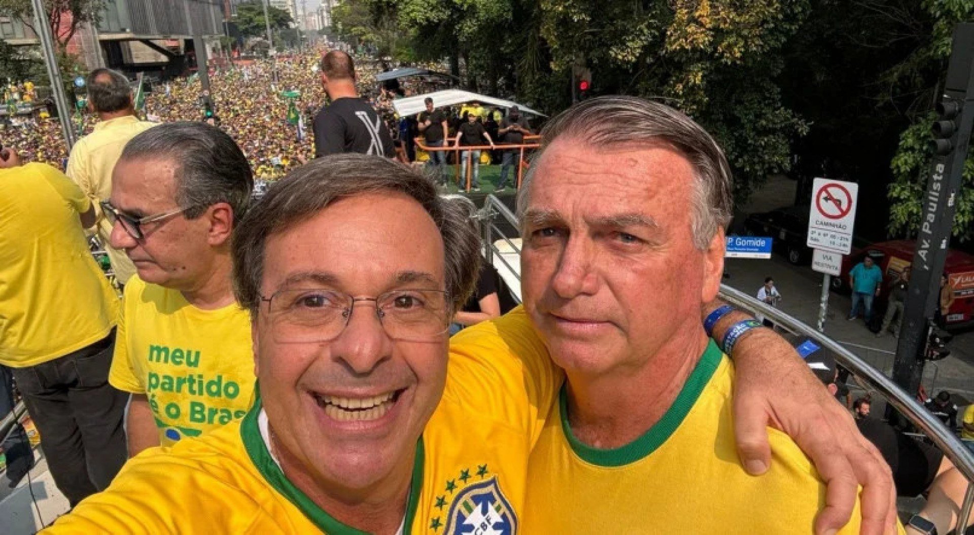 Gilson Machado (PL) e Jair Bolsonaro (PL)