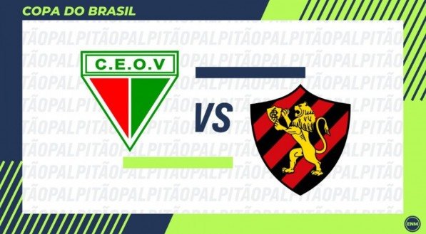 Operário-VG e Sport se enfrentam pela primeira fase da Copa do Brasil. 