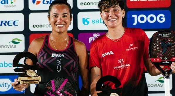 Brasileira e espanhola Eva Palos venceram dupla nacional na decisão