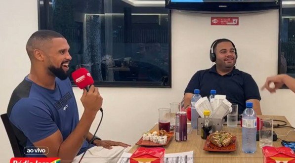 Everton Felipe em entrevista ao Fórum Esportivo, da Rádio Jornal