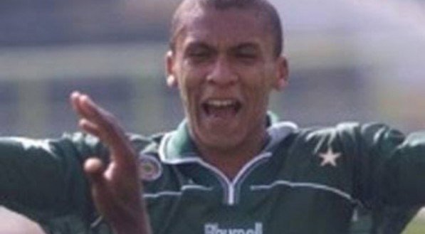 Imagem de Jackson sorrindo quando jogava pelo Palmeiras