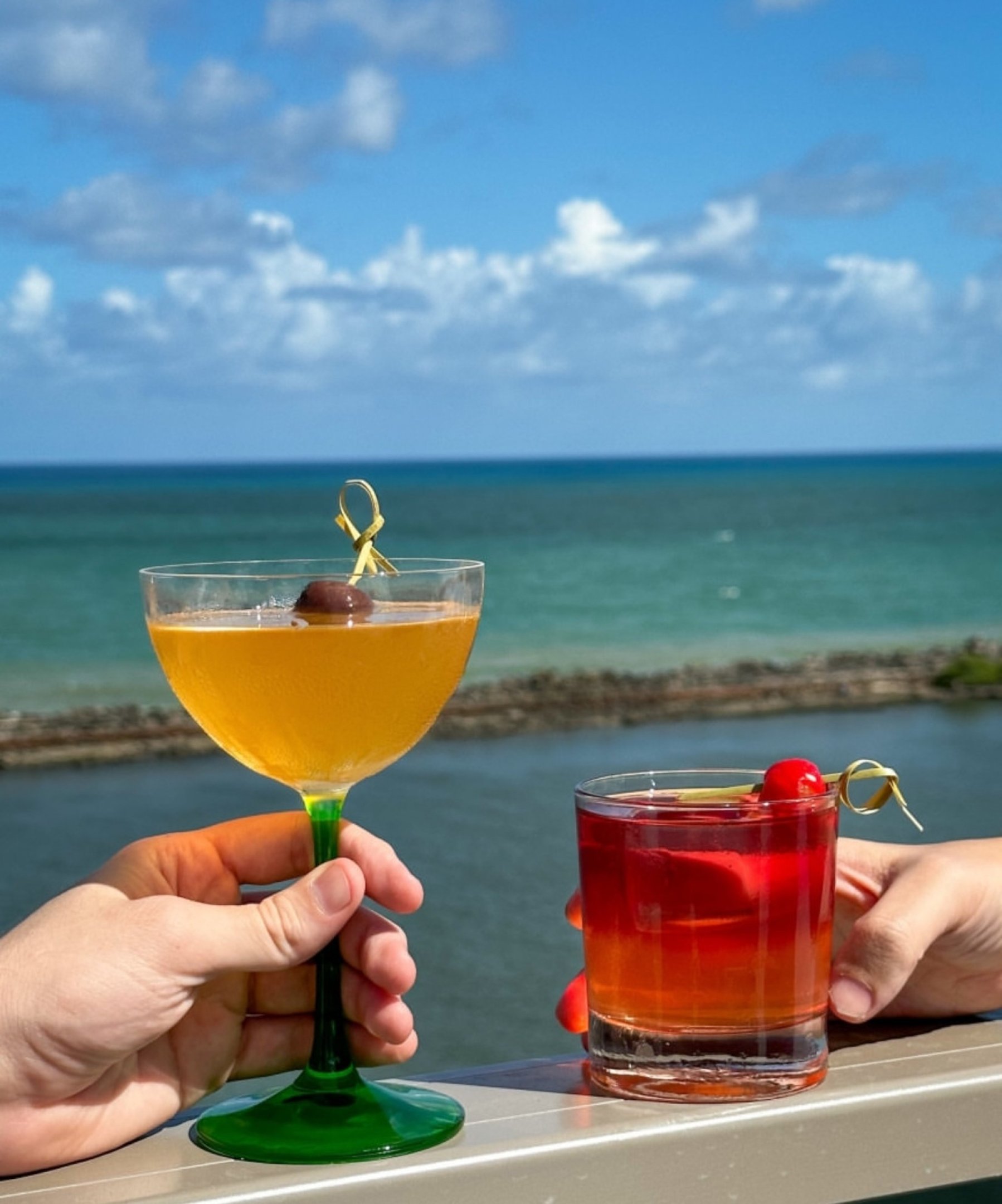 Imagem de drinks do restaurante Moendo na Laje
