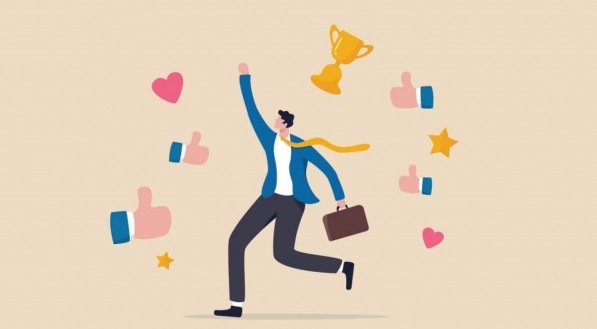 O love bombing também pode acontecer nas relações de trabalho (Imagem: eamesBot | Shutterstock)