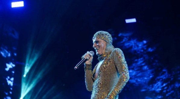 Ney Matogrosso na abertura do Carnaval do Recife