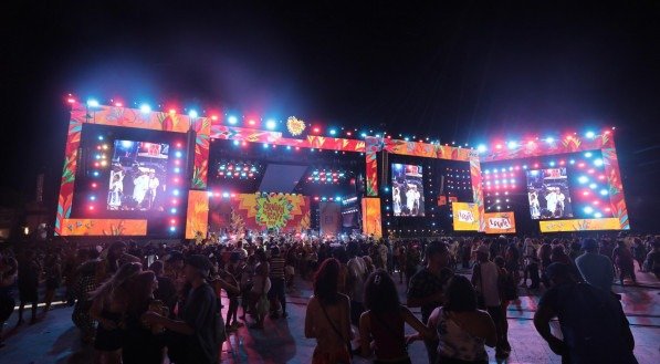 Marco Zero, principal polo da festa no Recife