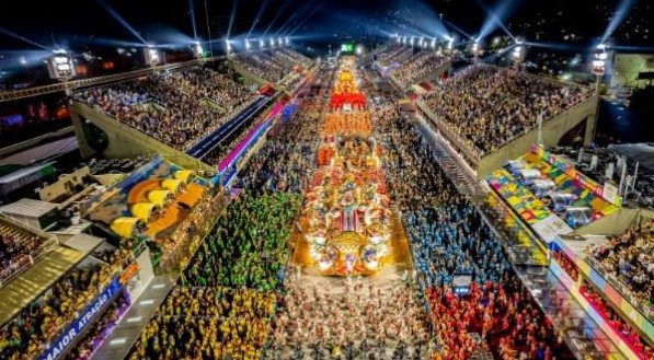 Desfile das escolas de samba do Rio de Janeiro