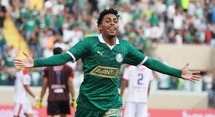 Luighi, jogador da base do Palmeiras