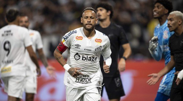 Neymar, atacante do Santos
