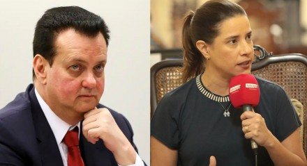 Gilberto Kassab e Raquel Lyra
