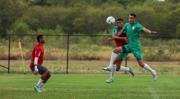 Sub-20 realiza treino focado na semifinal da Libertadores e capitão Robson fala sobre inspiração em Gómez