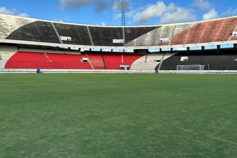 Imagem do estádio do Arruda