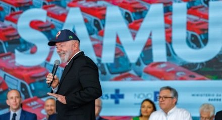Presidente Lula durante evento nesta sexta-feira (14)