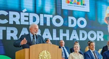 Luiz Inácio Lula da Silva, durante cerimônia de lançamento do Programa 