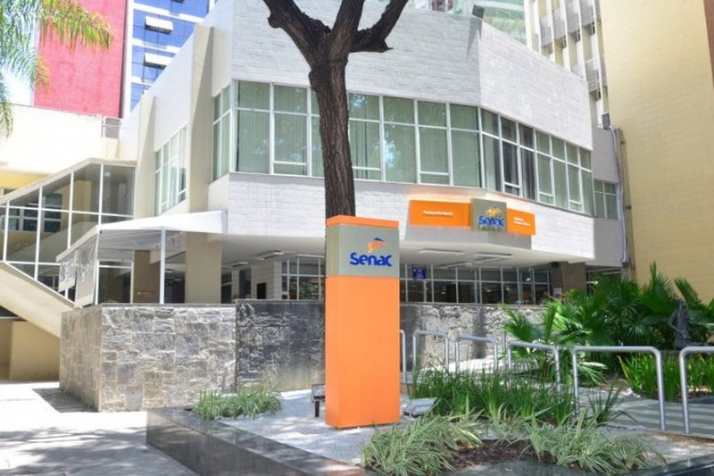 Imagem da fachada do Senac