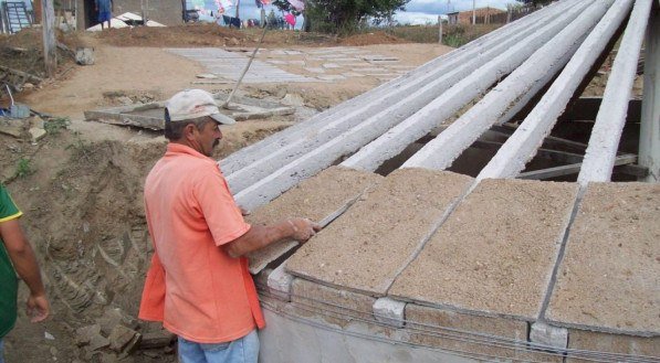 Imagem de construção de cisterna