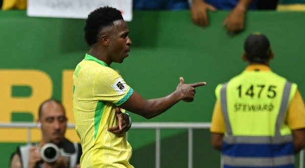 Vinicius Júnior, atacante da Seleção Brasileira