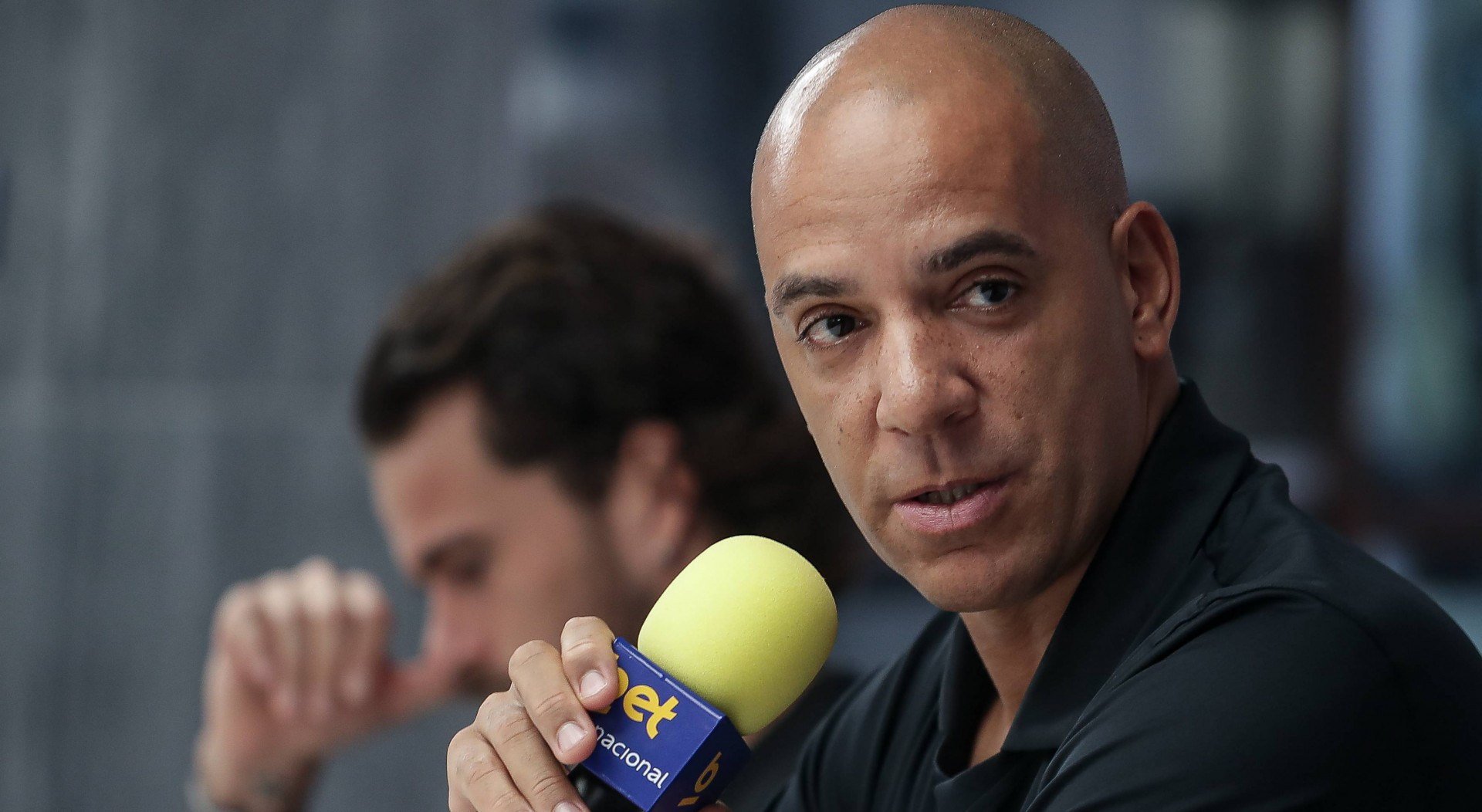 Pepa, técnico do Sport, em entrevista coletiva