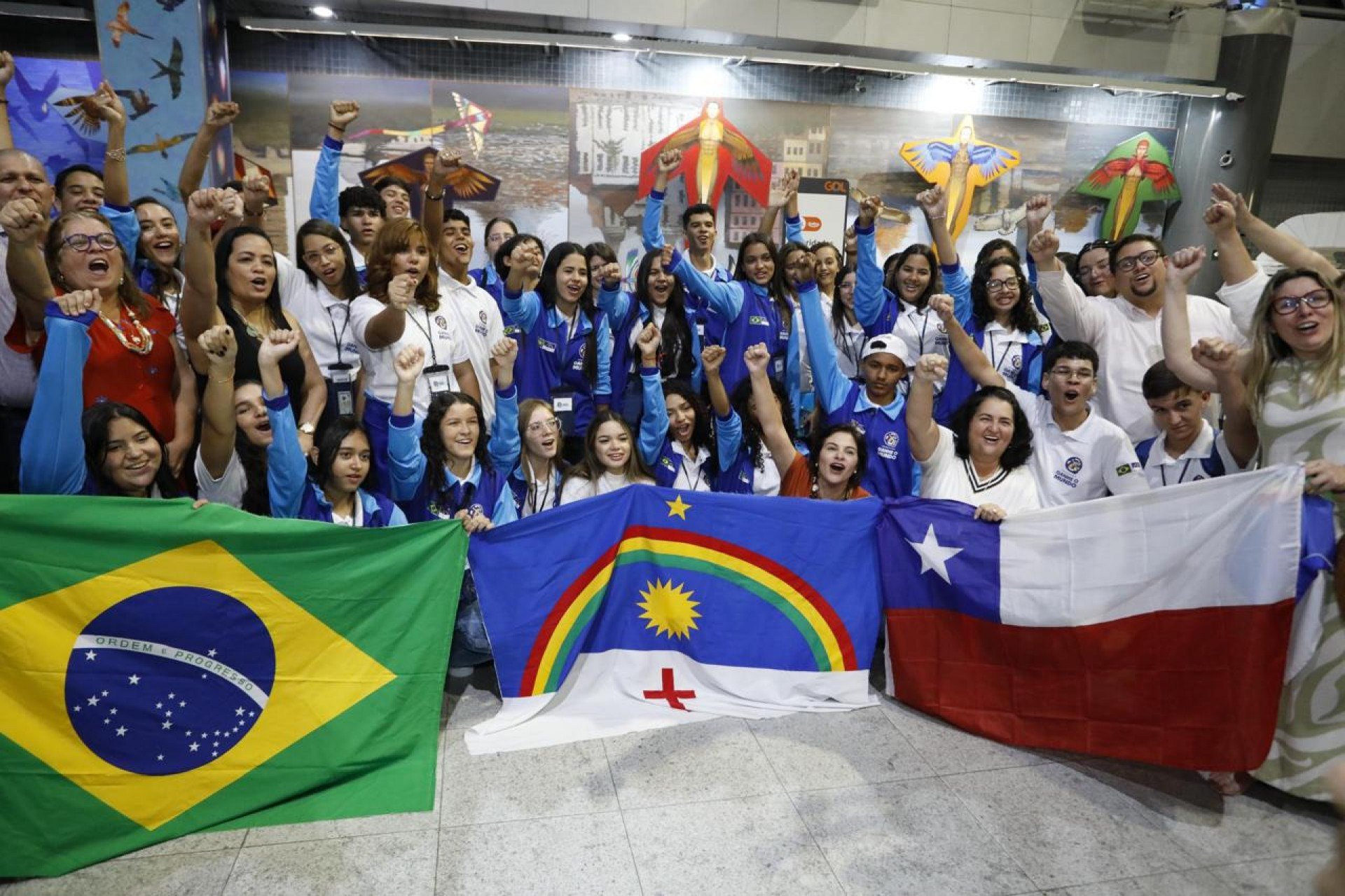 Programa Ganhe o Mundo envia 98 estudantes para intercâmbio no Chile