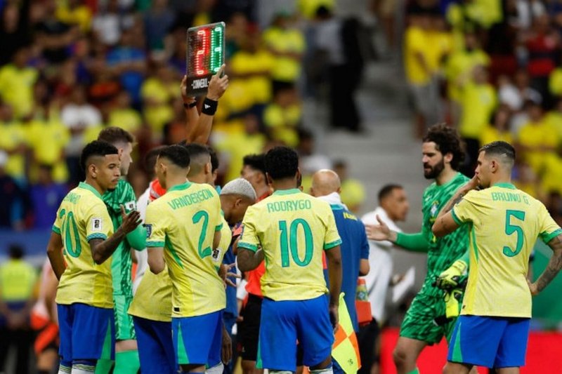 Seleção Brasileira em jogo das Eliminatórias