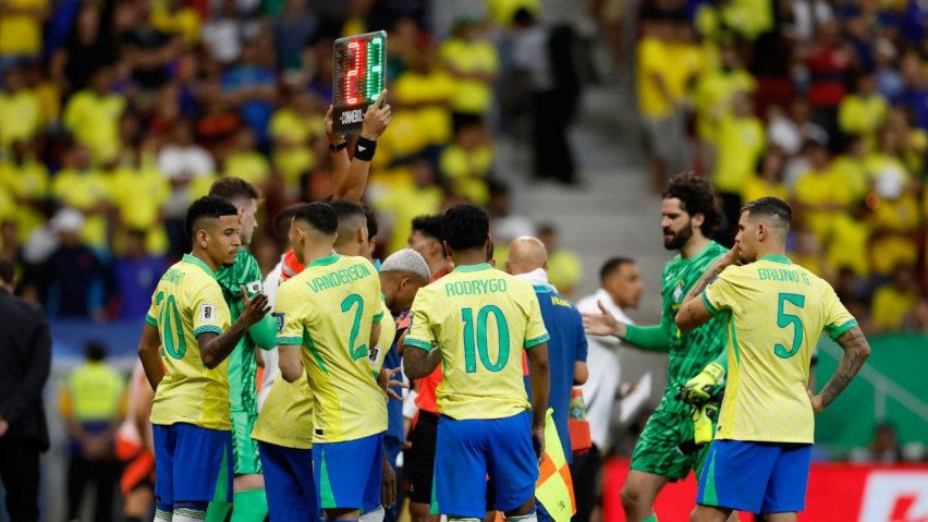 Seleção Brasileira em jogo das Eliminatórias