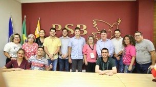 João Campos esteve presente no congresso do PSB na capital pernambucana 