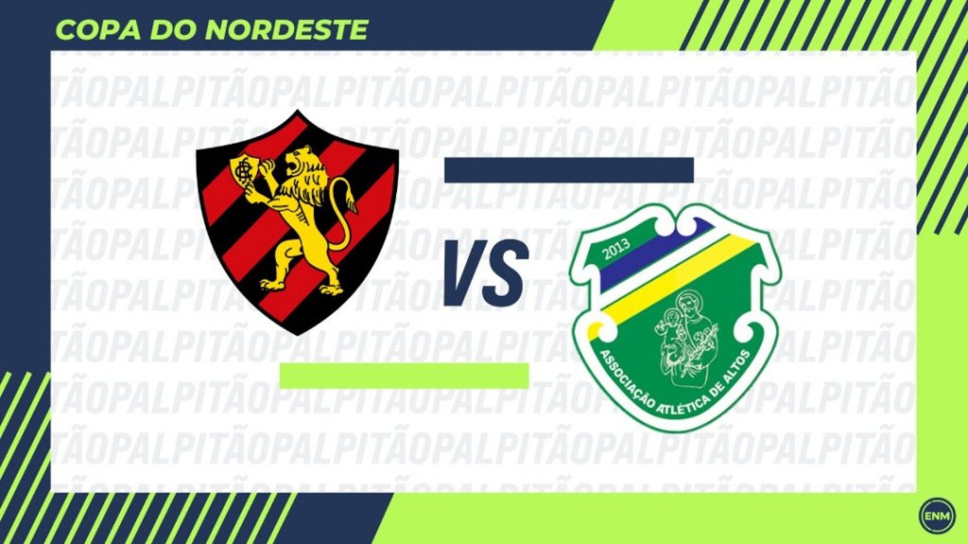 Sport e Altos duelam nesta quarta (26) pela última rodada da Copa do Nordeste.