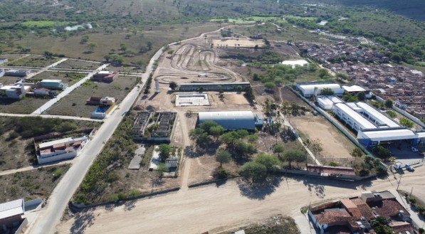 Imagem de terreno onde será construído novo Campus IFPE, na cidade de Bezerros