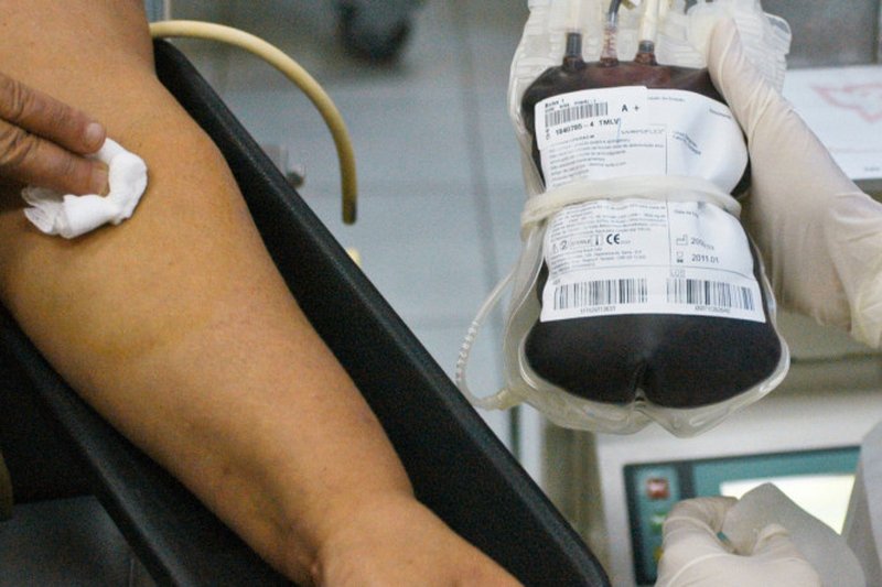 Após a doação, o material é fracionado em componentes sanguíneos que são utilizados em diferentes pacientes