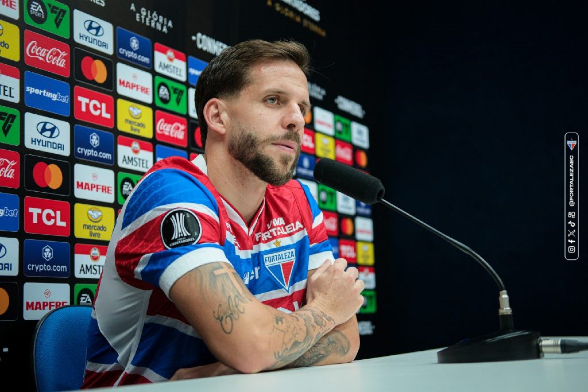 Tricolor enfrenta o clube argentino às 21h30 desta terça (1º) na Arena Castelão. O duelo é válido pela primeira rodada do grupo E da Libertadores.
