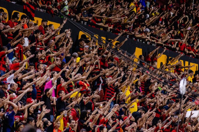 Torcida do Sport na Ilha do Retiro