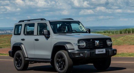 Jipe de luxo da GWM no Brasil – Tank 300