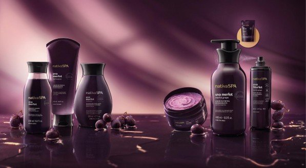 Nova linha Nativa SPA Uva Merlot