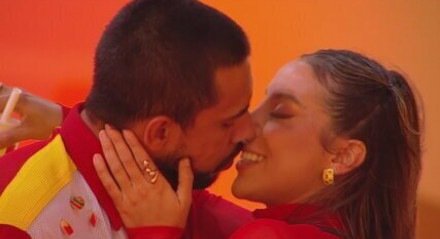 Imagem de Maike e Renata no BBB 25
