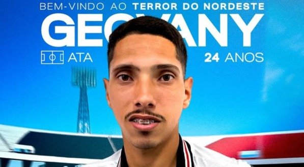 Geovany Soares, novo atacante do Santa Cruz
