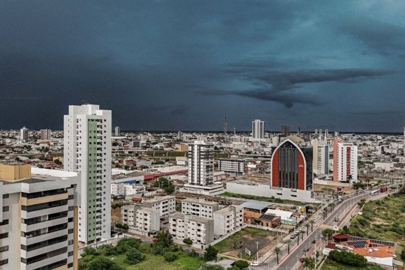 Imagem aérea do município de Petrolina, Sertão de Pernambuco