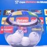 Pote com as bolas em sorteio da Copa do Brasil 2025