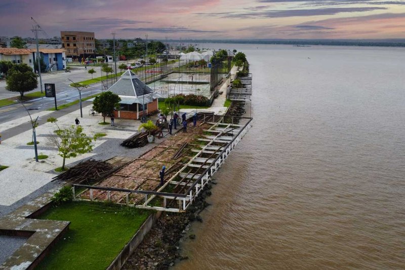 Imagem da cidade de Belém, no Pará, sede da COP30