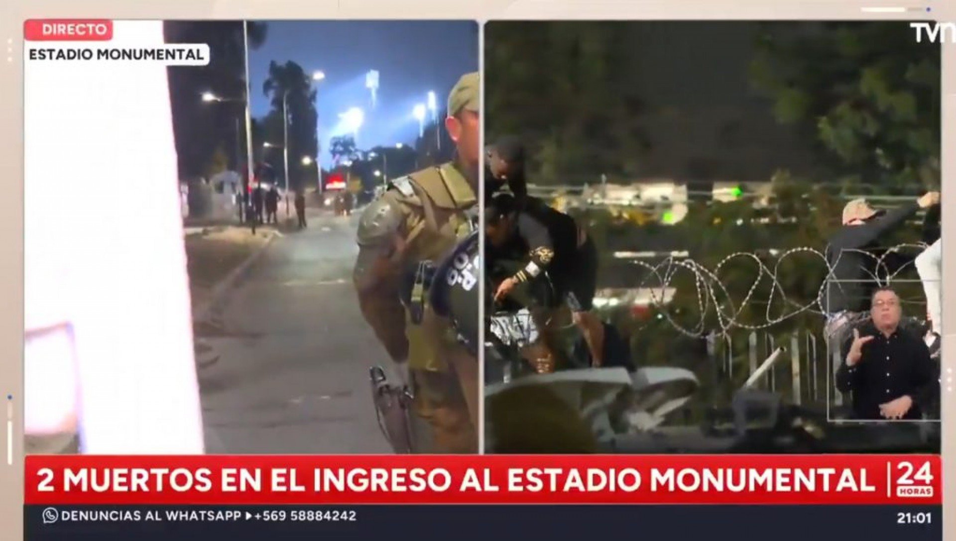 Responsável pelas investigações afirmou que vai averiguar participação do agente de segurança na confusão aos arredores do Estádio Monumental.